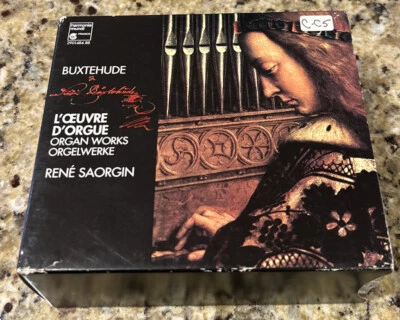 Buxtehude: L'Oeuvre d'Orgue / René Saorgin by René Saorgin (Nov-1993, 5 CDs) Foto 1 de 4