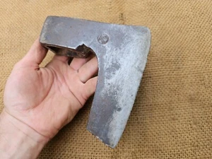 Antiker österreichischer Bartaxtkopf Vintage Wikinger Beil Schmied handgeschmiedet - Bild 1 von 13
