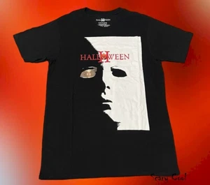 New Halloween 2 Michael Myers Face Black Mens Vintage T-Shirt - Picture 1 of 2