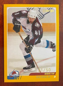 2003-04 O-Pee-Chee GOLD #141 - Martin Skoula /50 (Avalanche) - Picture 1 of 1