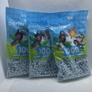 Perler Perlen 3 Packungen, je 1000 ct, 80-15215 Nebel - Bild 1 von 3