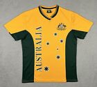 Rugby Australlia Wallabies Yellow/Green Jersey Size L