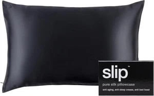 slip The Original Queen Pure Silk Pillow Case - 100% Pure 22 Momme Mulberry Silk - Picture 1 of 4
