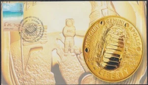 ISRAEL / JUDAICA - # 19030.03 HONORES ISRAEL 50a ANN de APOLO 11 ALUNIZAJE - Imagen 1 de 1