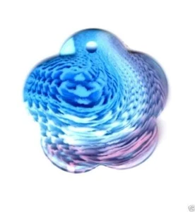 IMPEX TRIMITS JEWELLERY - ICE BLUE LARGE 5 SIDED SHAPE RT535 - Picture 1 of 1