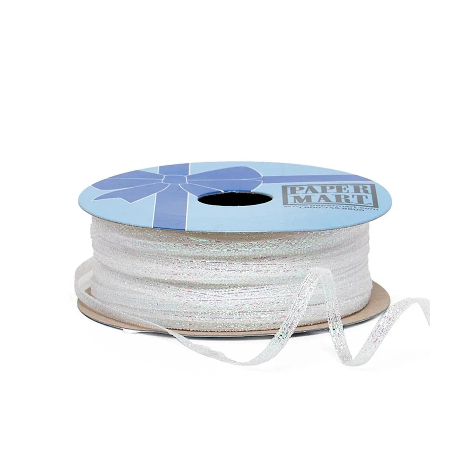 Iridescent Narrow Crystalized Metallic Flat String - 1/8in. x 50 Yds (56270499) - Image 1 of 1