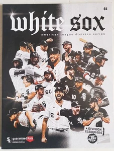 2021 Chicago White Sox vs Houston Astros ALDS Playoff Program w/Poster - Picture 1 of 4