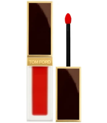 Tom Ford Liquid Lip Luxe Matte 129 Carnal Red Fullsize With Box New - Image 1 of 4