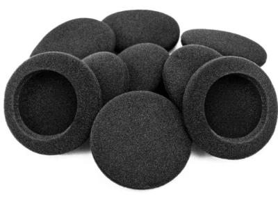 SSF24 Ersatz Schaumstoff Ohrpolster 50mm für Kopfhörer AKG KOSS Sennheiser Sony 5 Paar