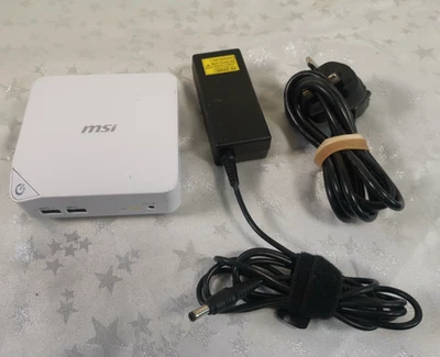 MSI CUBI MINI DESKTOP PC MS-B096 -Intel 3125 @1.7 -4Gb-29GB SSD- Windows 11 Pro - Image 1 of 4