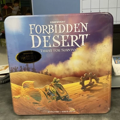 Forbidden Desert Board Game Thirst For Survival BRAND NEW /SEALED - Image 1 of 2