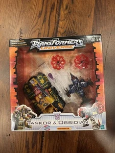 Transformers Universe Tanker & Obsidian,2003 MISB New - Picture 1 of 10