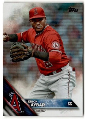 Erick Aybar 2016 Topps Rainbow Foil #159 Los Angeles Angels - Image 1 of 2
