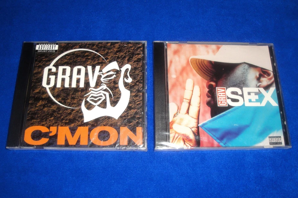 Grav C’MON/SNAKEBITE/SEX/CITY TO CD Single Lot SEALED/Down To Earth/Al Tariq Foto 1 de 4