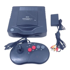 SNK NEO GEO CD Console with AV Power Cables , Arcade stick Controller - Picture 1 of 8