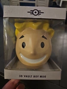 Fallout 4 Vault Boy Character Face Head Coffee Mug - Picture 1 of 4