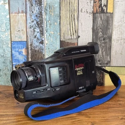 Spare or Repairs! Vintage Toshiba Camcorder A1-420P Triple Digital VHS-C  - Image 1 of 4