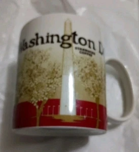 Starbucks Washington DC Coffee Mug Cup 16oz 2010 Global Icon Collector Series - Picture 1 of 3
