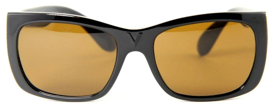 259 $ Raro Nuevo Vintage Vuarnet 087 Negro Gafas de sol PX2000 Lente Marrón Mineral Foto 1 de 3