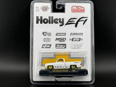 M2 1978 Chevrolet Silverado Holley Custom White 31500-MJS88 1/64 CHASE - Image 1 of 2