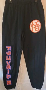 Dragon Ball Z Jogger Felpa Uomo Media Grafica Tasca Logo Nero - Foto 1 di 10