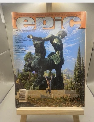 Epic Illustrated #9 1981 Marvel Magazine - Image 1 of 3