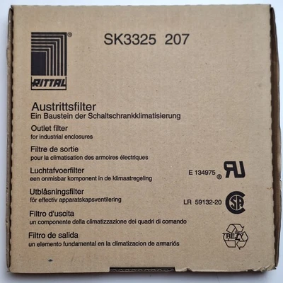 Rittal SK3325 207 Outlet Filter - Image 1 of 4