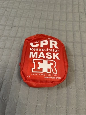 CPR Resuscitator Mask Everready First Aid - Image 1 of 2