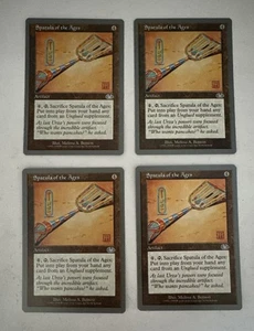 MTG X4 Spatula of the Ages X4 NM+ NP Unglued Regular SellbyCyn - Picture 1 of 6