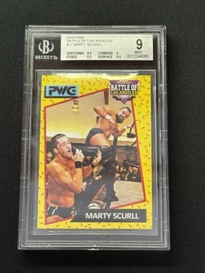 MARTY SCURLL 2016 PWG Battle of Los Angeles #17 BGS 9 MINT - Bild 1 von 2