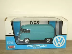 VW Volkswagen T1 Van - Motor Max 1:24 in Box *64016 - Picture 1 of 3