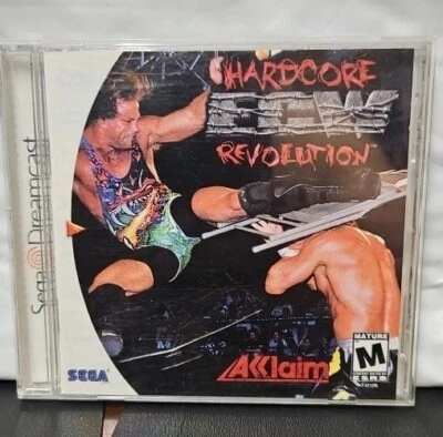 ECW Hardcore Revolution Sega Dreamcast. NM Disc - Image 1 of 4