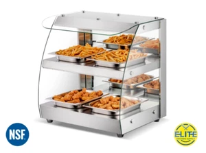 NSF 26" Countertop Food Warmer Glass Display Bakery Show Case 4.5 Cu. Ft. - Picture 1 of 5
