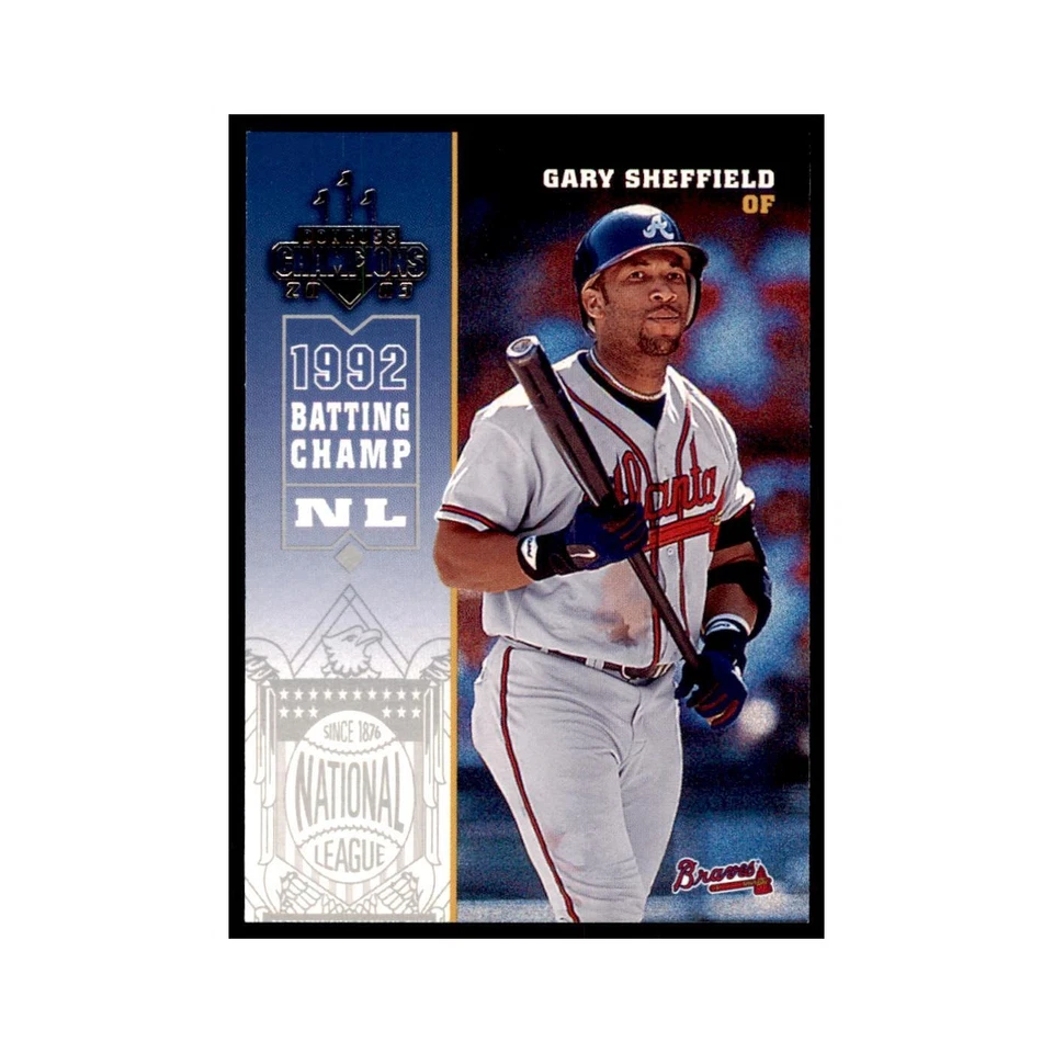 2003 Donruss Champions Gary Sheffield Baseball Cards #21 - Image 1 of 3