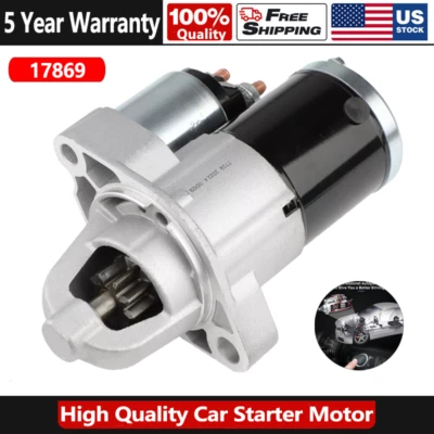 Starter Motor For 2003-2005 Honda Accord 2003-2006 Honda Element 2.4L 17869 - Imagem 1 de 4