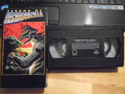 RARE OOP Terror of Mechagodzilla VHS film 1975 kaiju GODZILLA Titanosaurus robot - Image 1 of 2