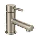 MOEN Align Single Hole Single-Handle Low-Arc Bathroom Faucet in Brushed Nickel