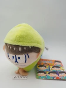 Osomatsu San A1510 Choromatsu Hand Clipper Bandai 6" Plush TAG Toy Doll Japan  - Imagen 1 de 9