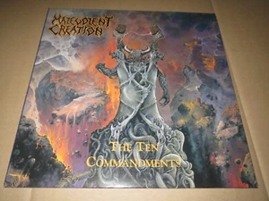 MALEVOLENT CREATION -THE TEN COMMANDENTS- VERY HARD TO FIND 1ST PRESS LP VINYL - Picture 1 of 5