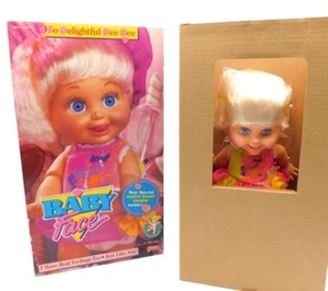 Muñeca Dee Dee So Dee Vintage 1990 Galoob Baby Face con caja - Imagen 1 de 5