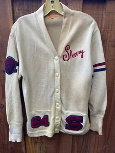 DE COLECCIÓN 1964 COLEGIO BLOQUE SUÉTER 42 SAN LEANDRO PIRATAS JEREZ HL WHITNEY LETTERMAN - Imagen 1 de 19