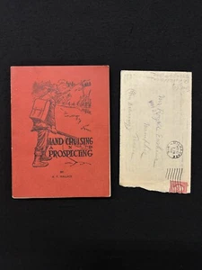 A. F. Wallace LAND CRUISING & PROSPECTING 1933 SC  w/ SIGNED letter! - Picture 1 of 6