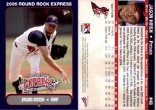 Jason Hirsh 2006 MultiAd Pacific Coast League All-Stars #23 Card *AutographDen*