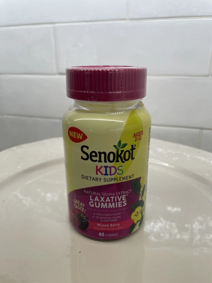 Senokot Kids Suplemento Gomitas Laxantes Bayas Mixtas 40 Gomitas Exp: 5/2025 Foto 1 de 4