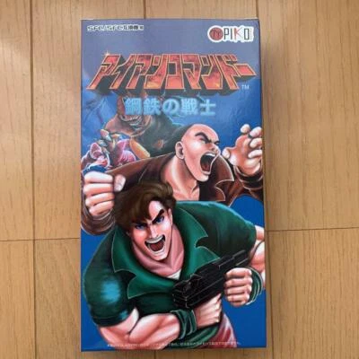 Piko Iron Commando Nintendo Super Famicom SNES Used Action Japanese Retro Game   - Image 1 of 4