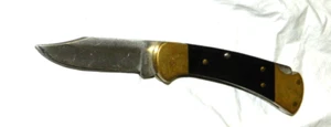 Vintage 1986 Buck Ranger #112 Single Blade Lockback Knife USA - Bild 1 von 2