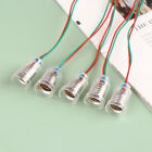 5Pcs Universal E10 Lamp Holder With Wire Small Lampholder E10 Lamp Base Adapter