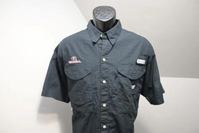 Camisa de pesca Columbia PFG Omni-Shade UGA Georgia Bulldogs ventilada para hombre talla mediana Foto 1 de 4