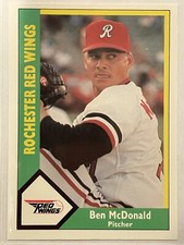 1990 CMC Ben McDonald #1 Baseball Rochester Red Wings