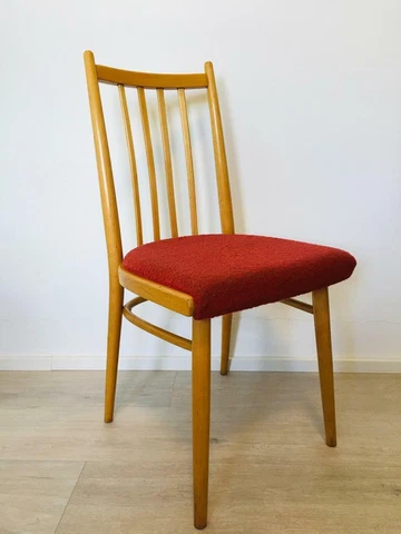 Dining Vintage Wood Chair from 1950s Czechoslovakia Cover